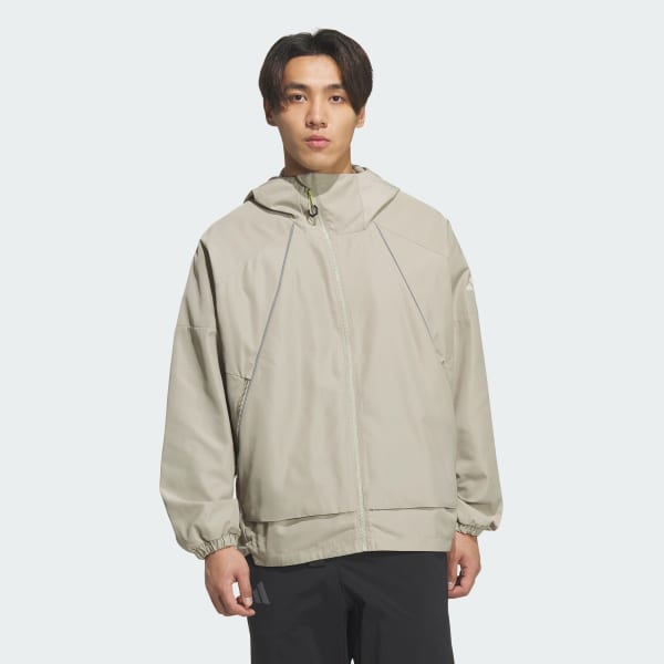 Brown 엑스플로릭 윈드브레이커 트렌지션 재킷