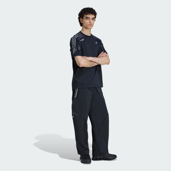 Μαύρο Παντελόνι F50 Loose Striped