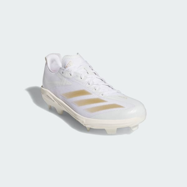 adidas Adizero Electric+ TPU Baseball Cleats - White | Free Shipping ...