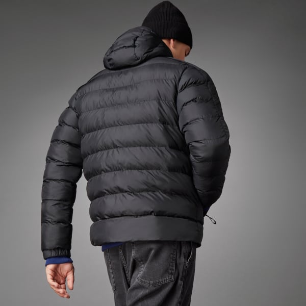Black Itavic 3-Stripes Midweight Hooded Jacket