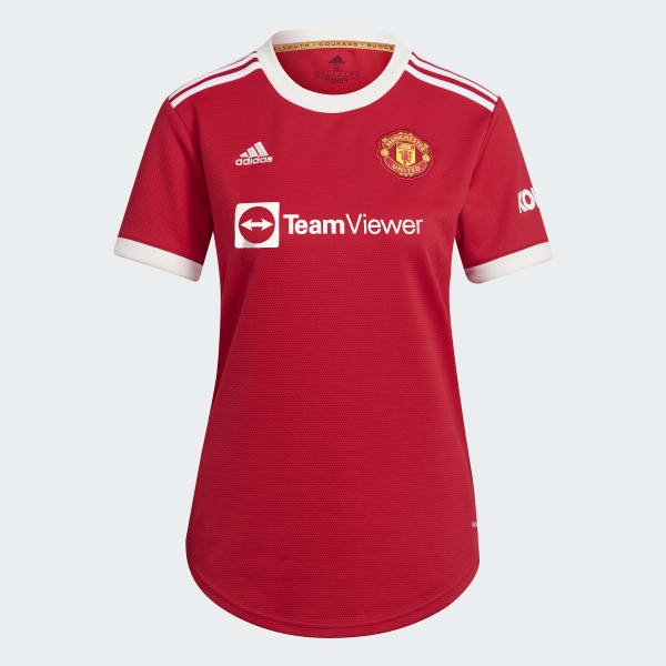 adidas Manchester United 21/22 Home Jersey - Red | Free Shipping