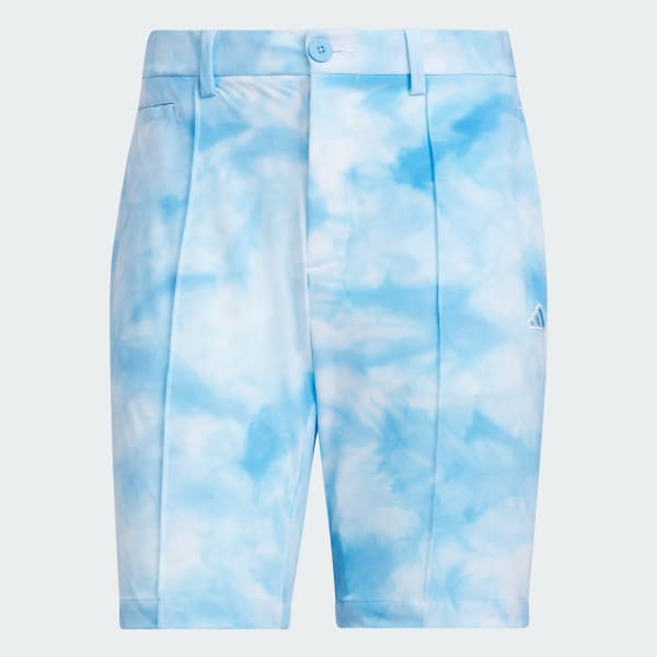 Blue Playgreen Allover Print Shorts