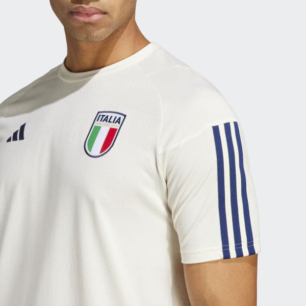 Hvit Italy Tiro 23 Cotton T-skjorte