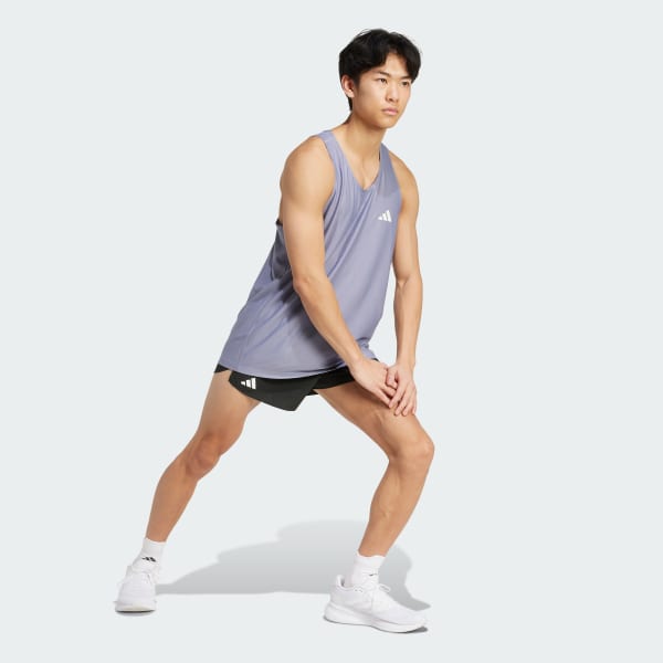 Mau-tim Áo Tank Top Own The Run