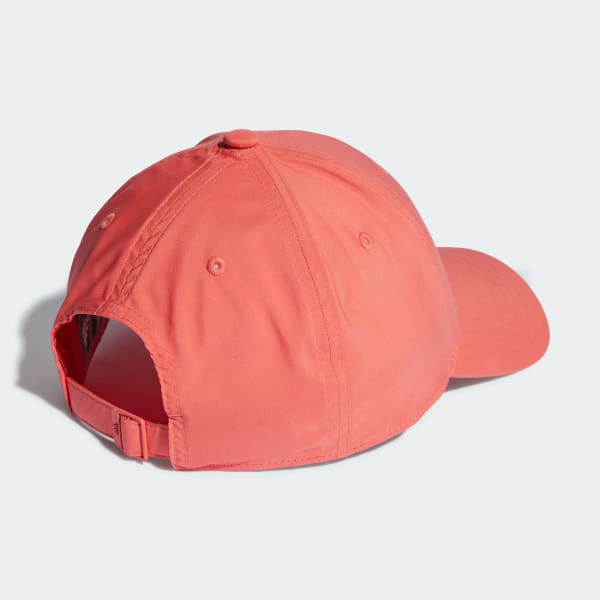 Rojo Gorra Béisbol Logo Bordado Liviana