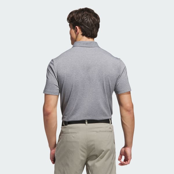 Grau Go-to Rise Print Polo Shirt
