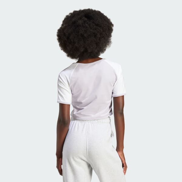 Roxo Camiseta Mickey Mouse x Originals Três Listras Icon For Her Baby
