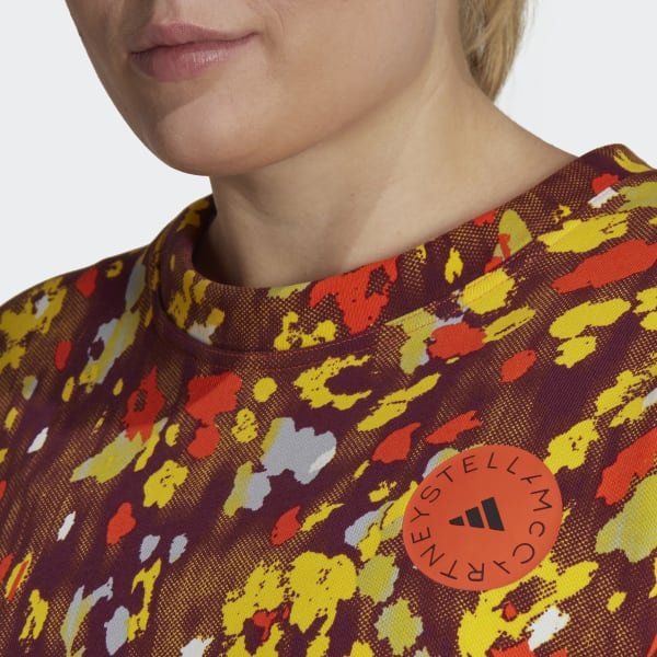 Bialy adidas by Stella McCartney Graphic Sweatshirt (Plus Size) UP168