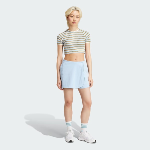 Cok-renkli '80s Rib Stripe Baby Tişört