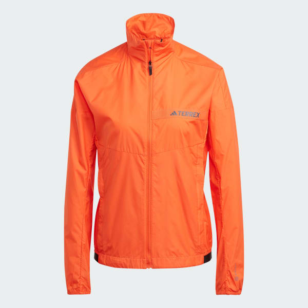 adidas Hiking TERREX Women\'s Orange US | | Wind Jacket - adidas Multi