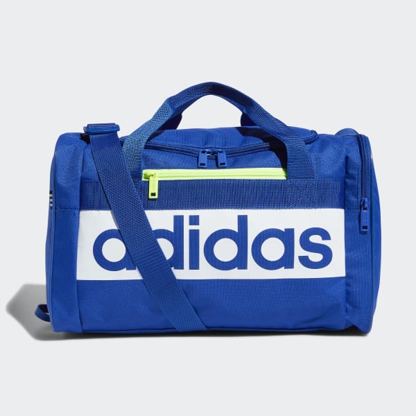 adidas duffel bag blue