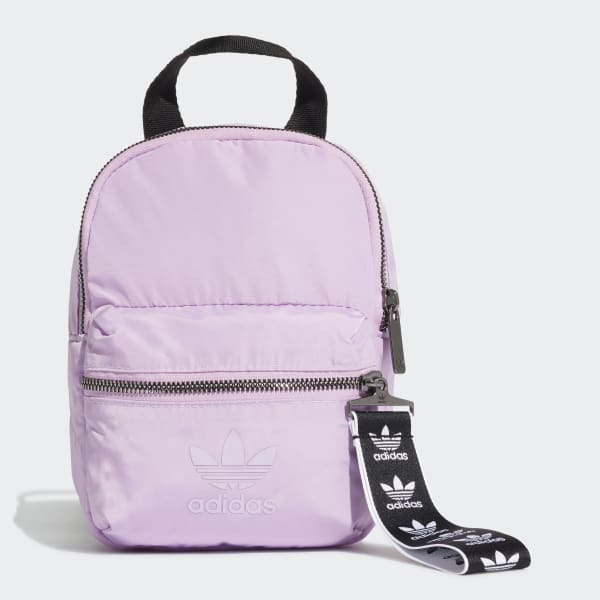 lilac adidas backpack
