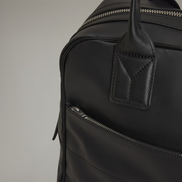 アディダス Y-3 Leather Airliner Bag - ブラック | アディダス ジャパン