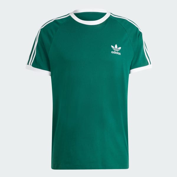 Adidas t shirt white and green top