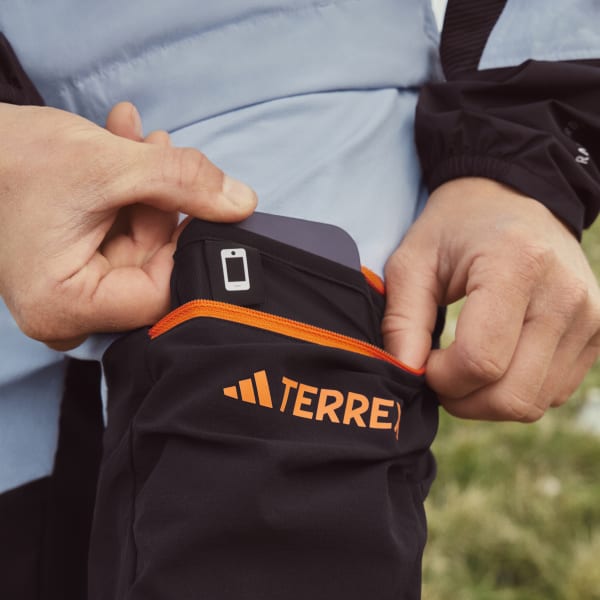 adidas TERREX Xperior Hiking Shorts - Blue | Free Shipping