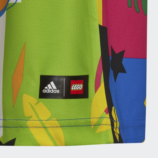 สีน้ำเงิน กางเกงขาสั้น adidas x LEGO® VIDIYO™ XR033