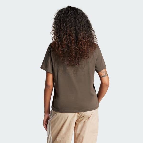 Green Adicolor Trefoil Boxy Tee