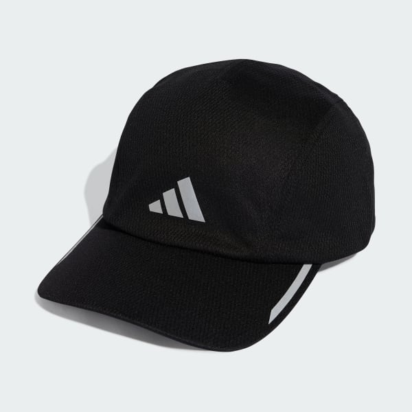 Hitam TOPI LARI MESH 4 PANEL CLIMACOOL