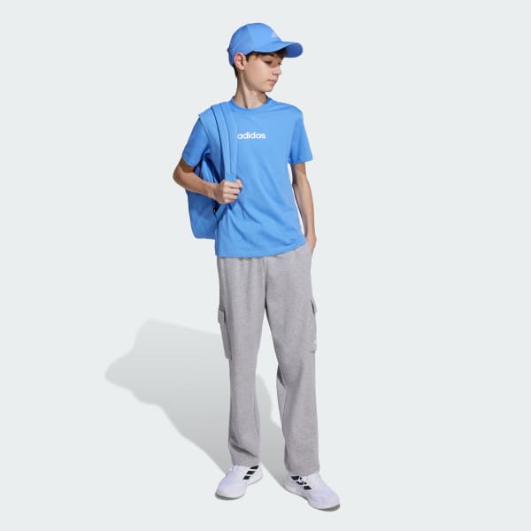 Azul T-shirt Essentials – Criança