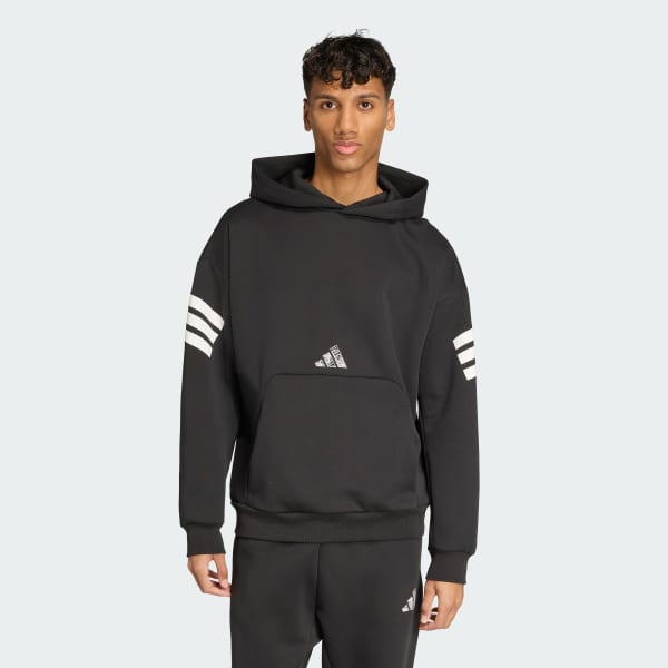 Negro Sudadera con Gorro adidas Marvel Spider-Man