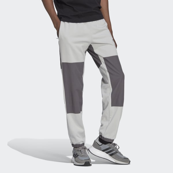 Grey adidas Adventure Winter Fabric Mix Track Pants
