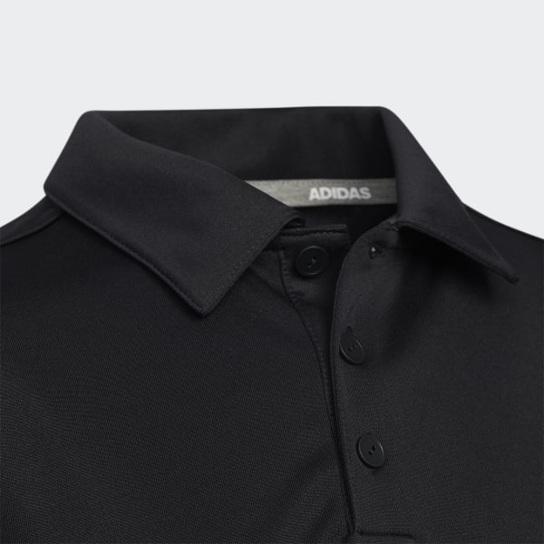 Black 3-Stripes Polo Shirt