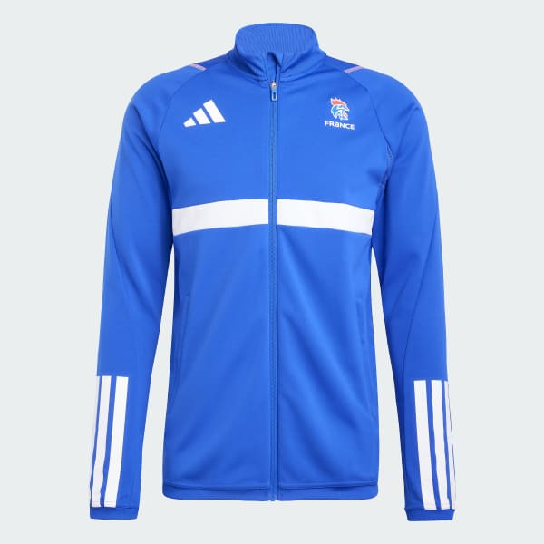 Azul Chaqueta entrenamiento Francia Handball