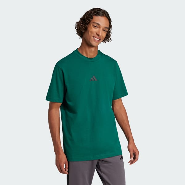 Verde T-shirt Essentials Small Logo Single Jersey