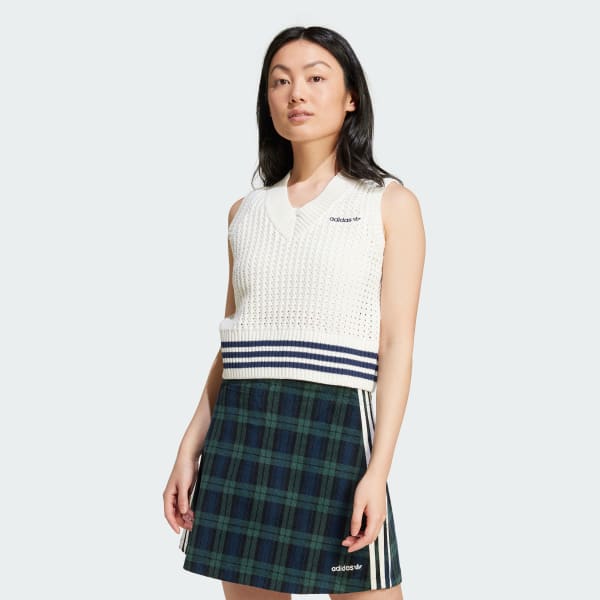 White Knit Vest