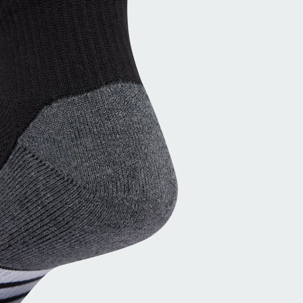 Black Performance CLIMACOOL Cushioned Quarter Socks 3-Pack