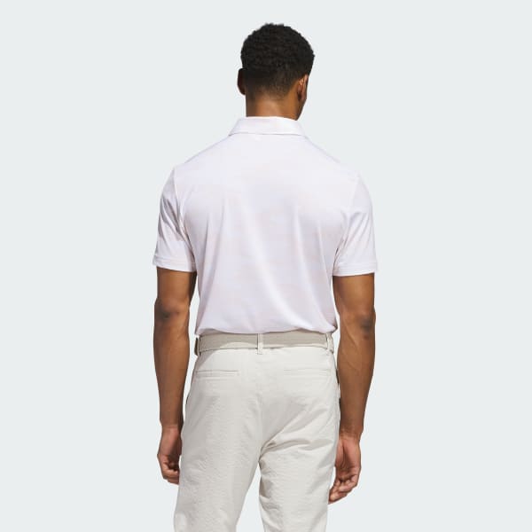 White Ultimate365 Speed Stripe Polo Shirt