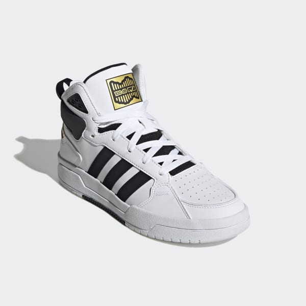 White 100DB Mid Shoes