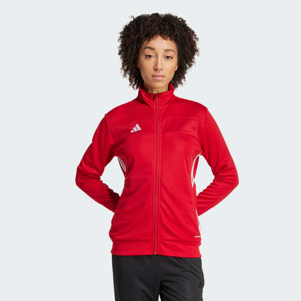 adidas Tiro 25 Essentials Training Jacket Red Free Shipping