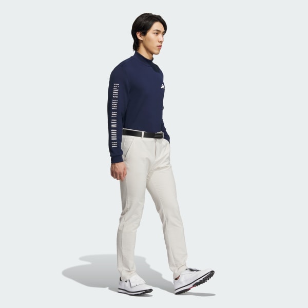 ブルー 【ゴルフ】ワーディング モックネック 長袖シャツ