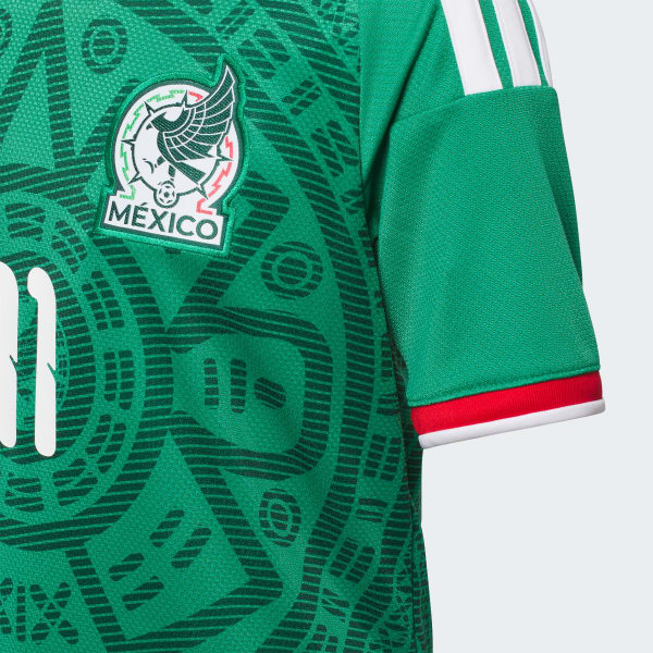 adidas Mexico 26 Home Gimenez Kids Jersey - Green | Free Shipping