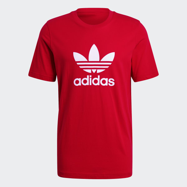 Polera adidas roja store