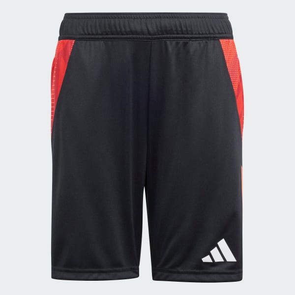Black and online red adidas shorts