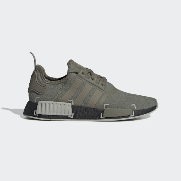 Men's NMD R1 Legacy Green and Grey 