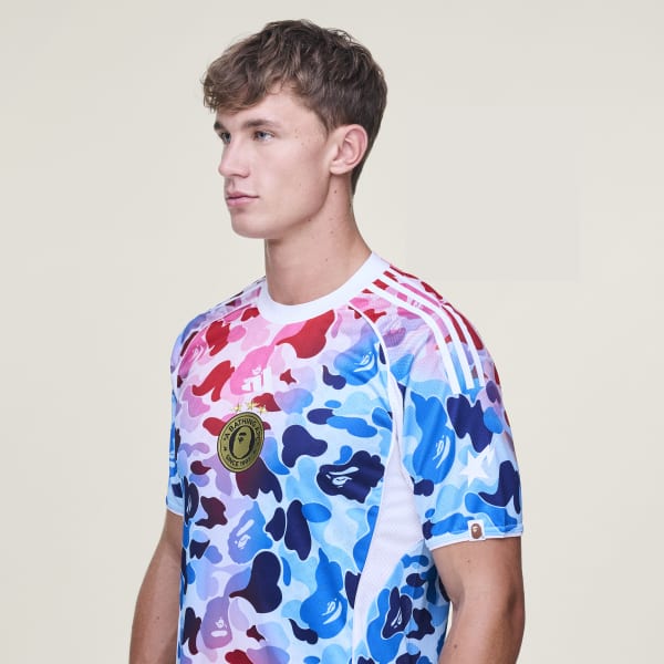 4XL BAPE ADIDAS FB ジャージ SHOCK BLUE