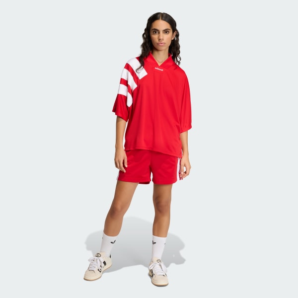 Red BLOCKING T-SHIRT