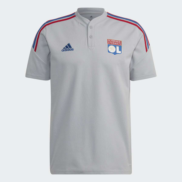 Grijs Olympique Lyonnais Tiro 21 Training Poloshirt IR416
