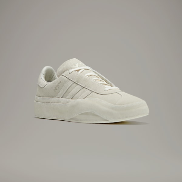 Hvid Y-3 Gazelle sko
