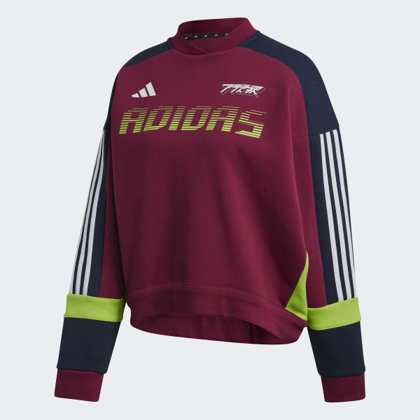 adidas Colorblock Sweatshirt Weinrot | adidas Austria adidas Colorblock Sweatshirt Weinrot | adidas Austria