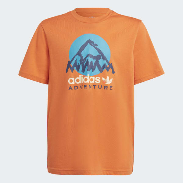 Adidas shop orange tee