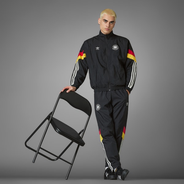 アディダス ドイツ オリジナルス トラックトップ - ブラック
