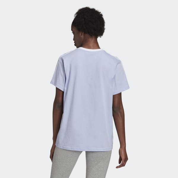 Purple Essentials 3-Stripes Tee IXV18