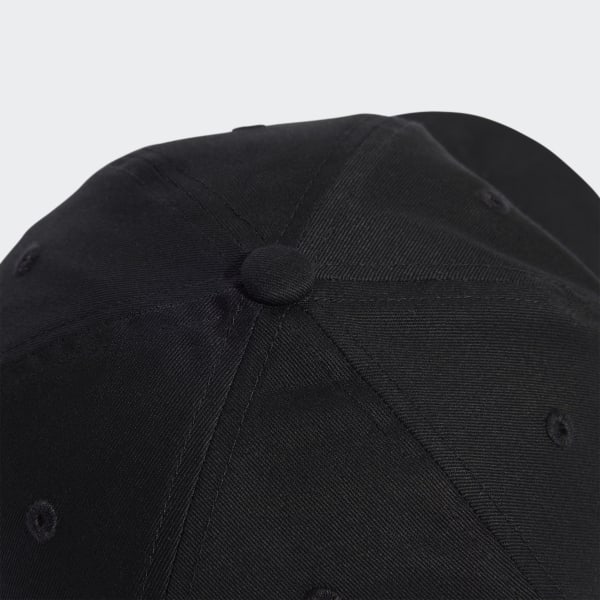 Black 3-Stripes Baseball Cap