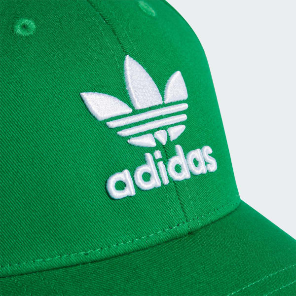 Adidas trefoil hot sale cap green