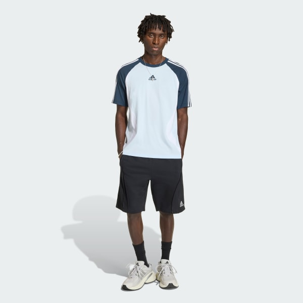 modrá Bavlněné tričko adidas Adicolor Teamgeist