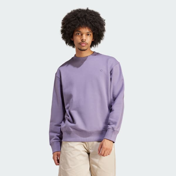 Lavender crewneck cheap